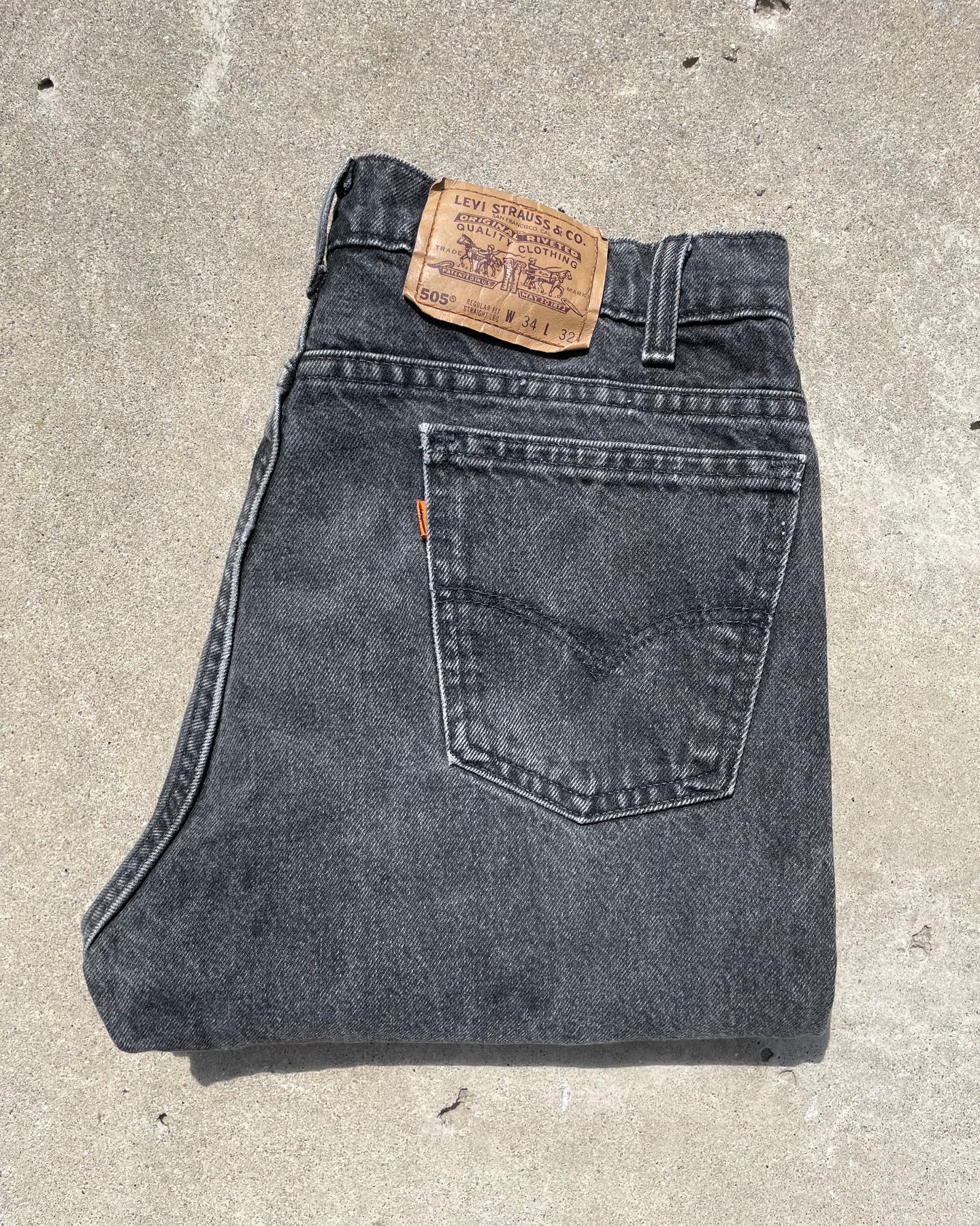 VINTAGE LEVI'S 505 DENIM - Sz 32x31