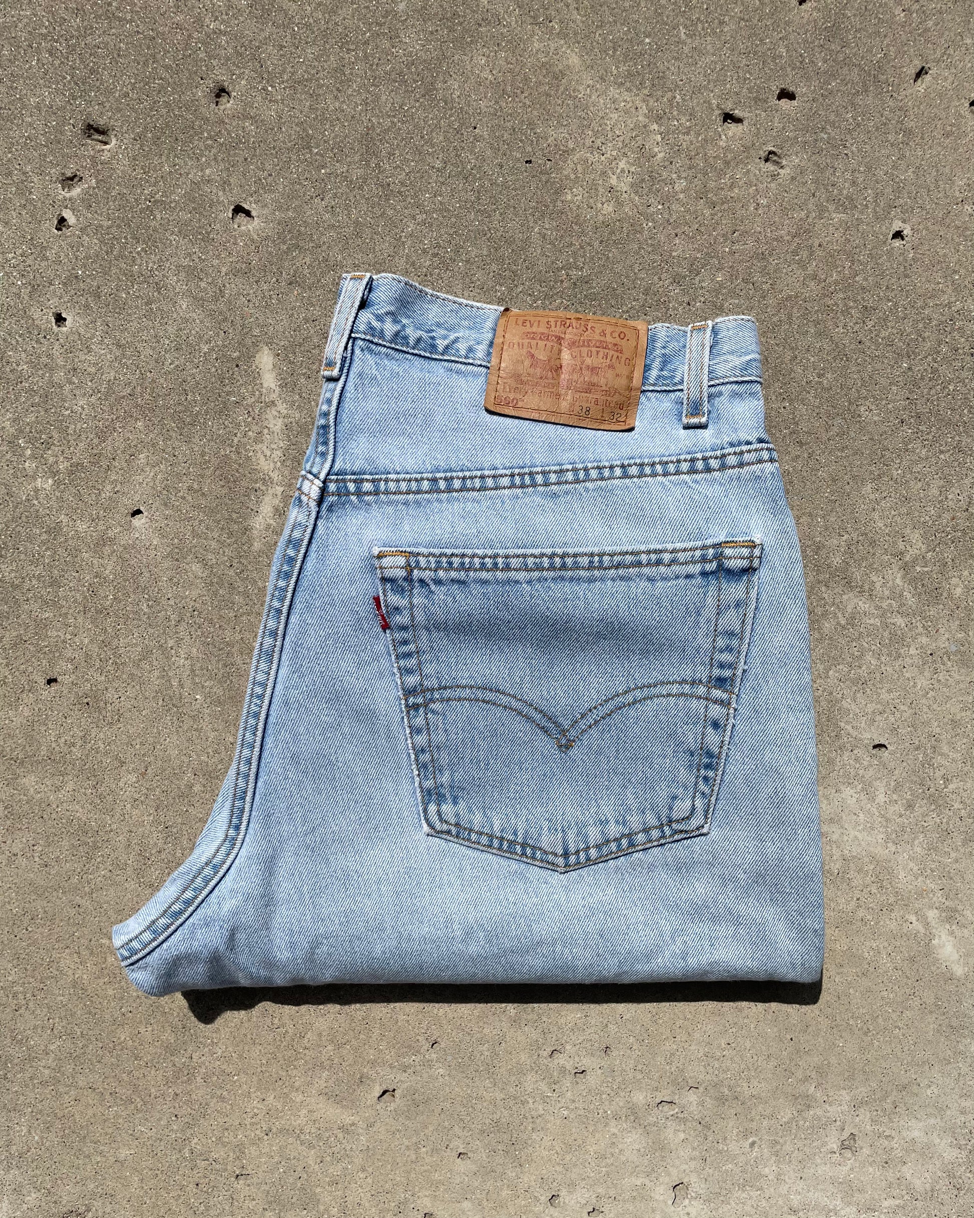 VINTAGE LEVI'S 560 DENIM - Sz 36x31