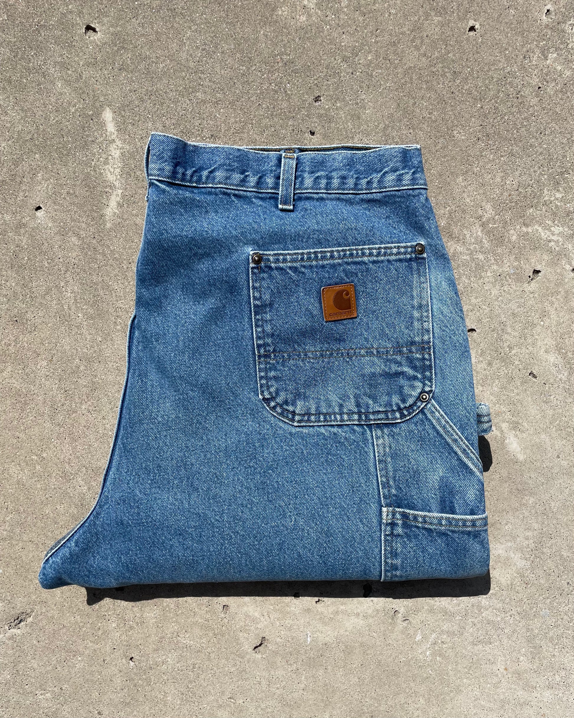 CARHARTT DOUBLE KNEE DENIM  - SZ 40X30