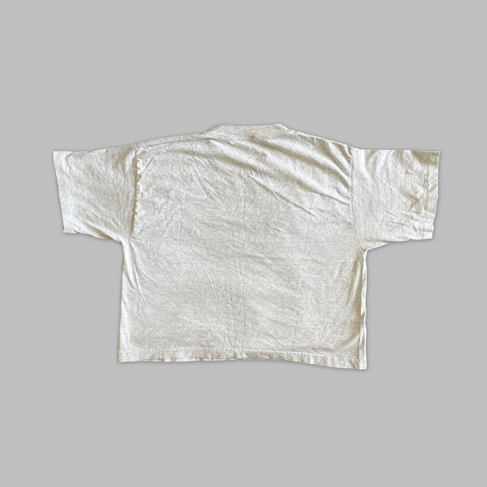 90s Athletic Fitness Wear Half Tee - Sz L