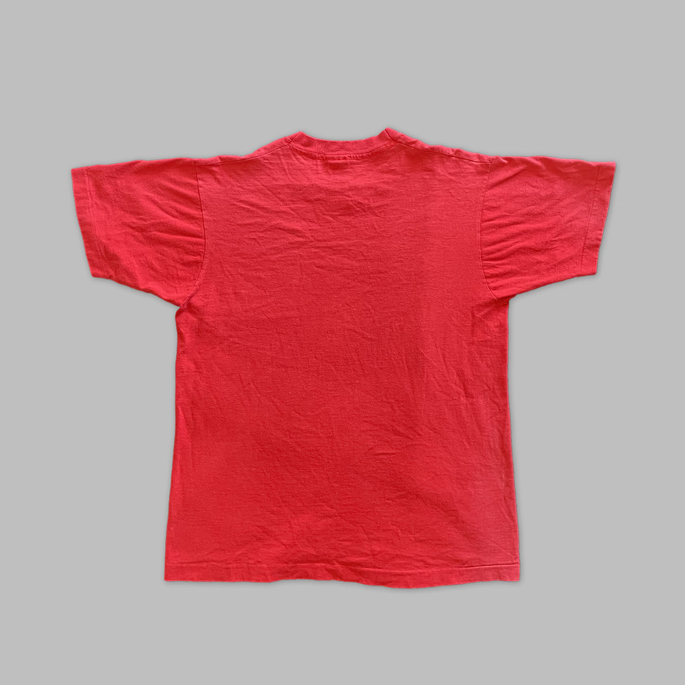 90s Single Stitch Red Tee - Sz M