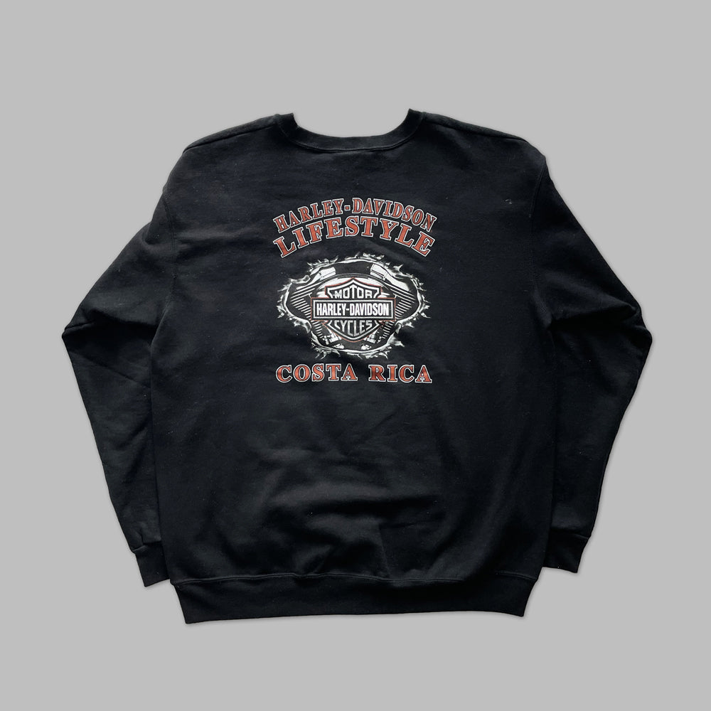 2000s Harley Davidson Sweatshirt - Sz M