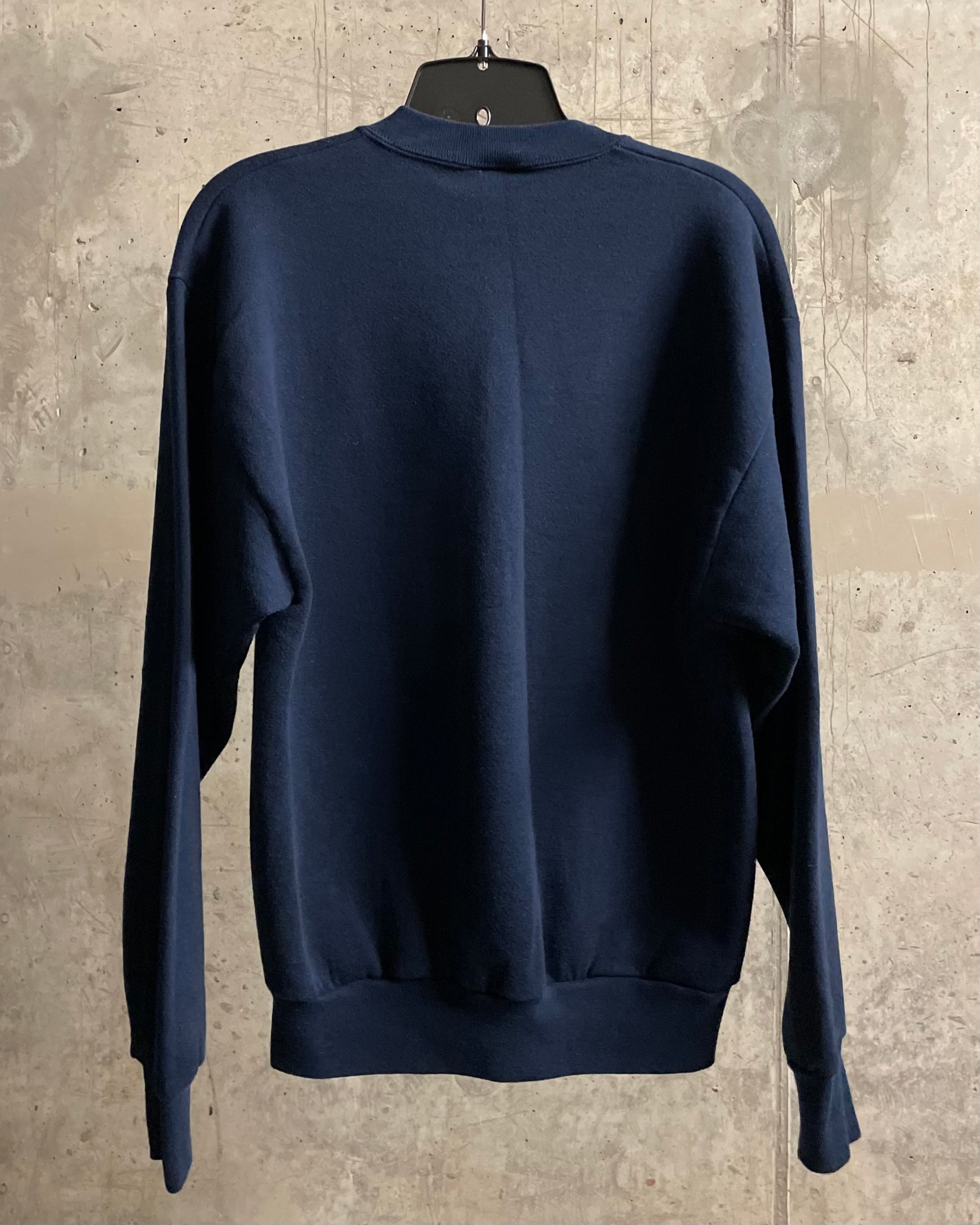 90s Navy Blue Jerzees Sweatshirt - Sz S