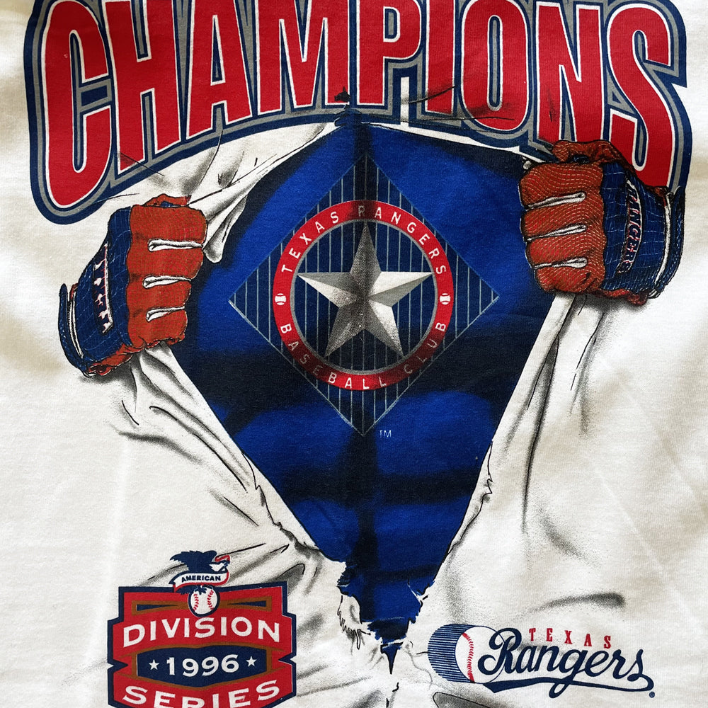 90s Single Stitch Texas Rangers Tee - Sz L