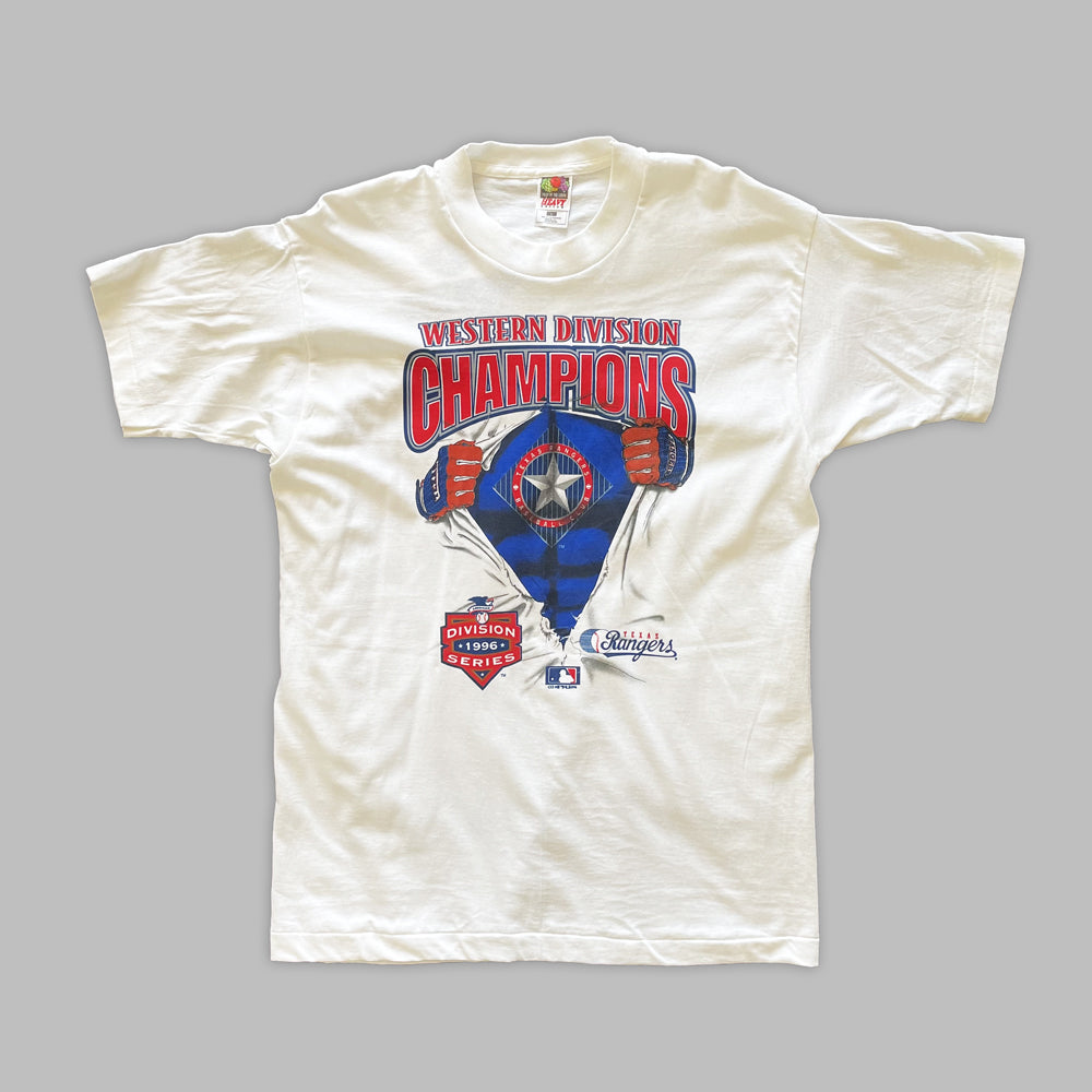 90s Single Stitch Texas Rangers Tee - Sz L