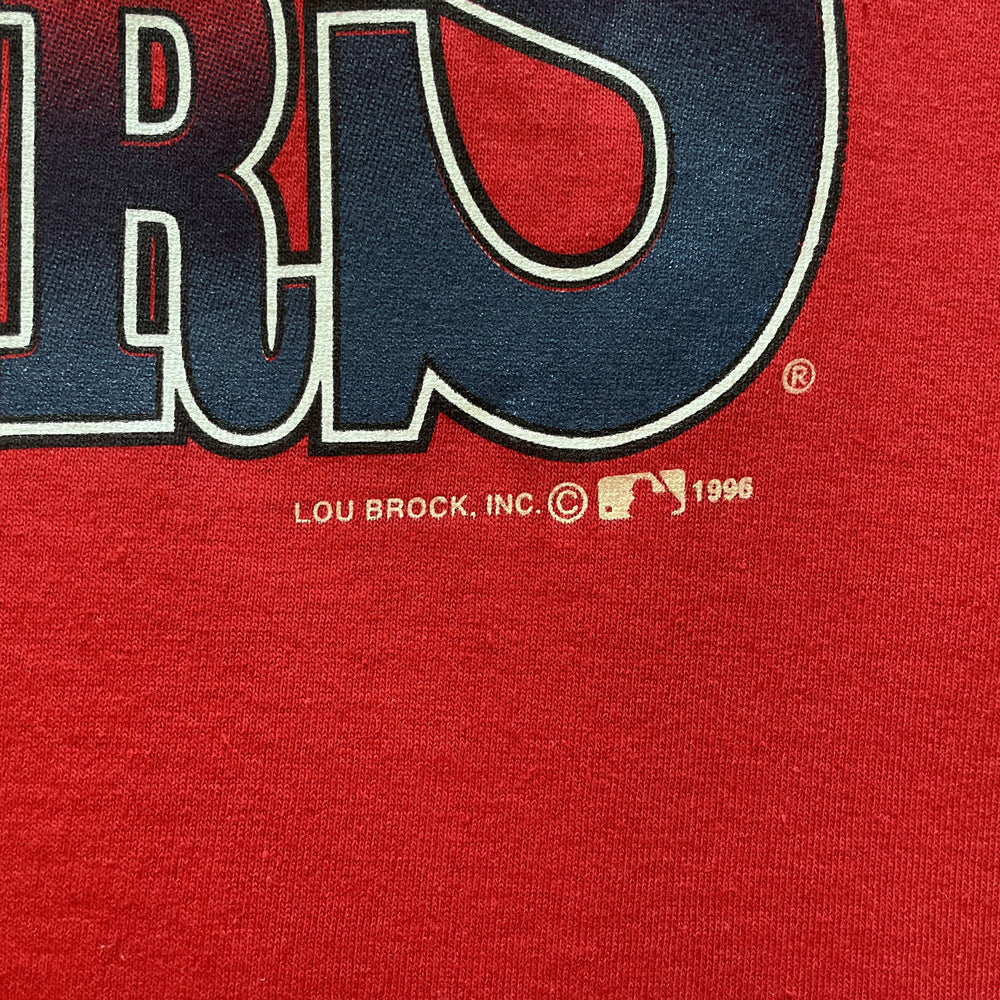 90s Red Texas Rangers Tee - Sz L