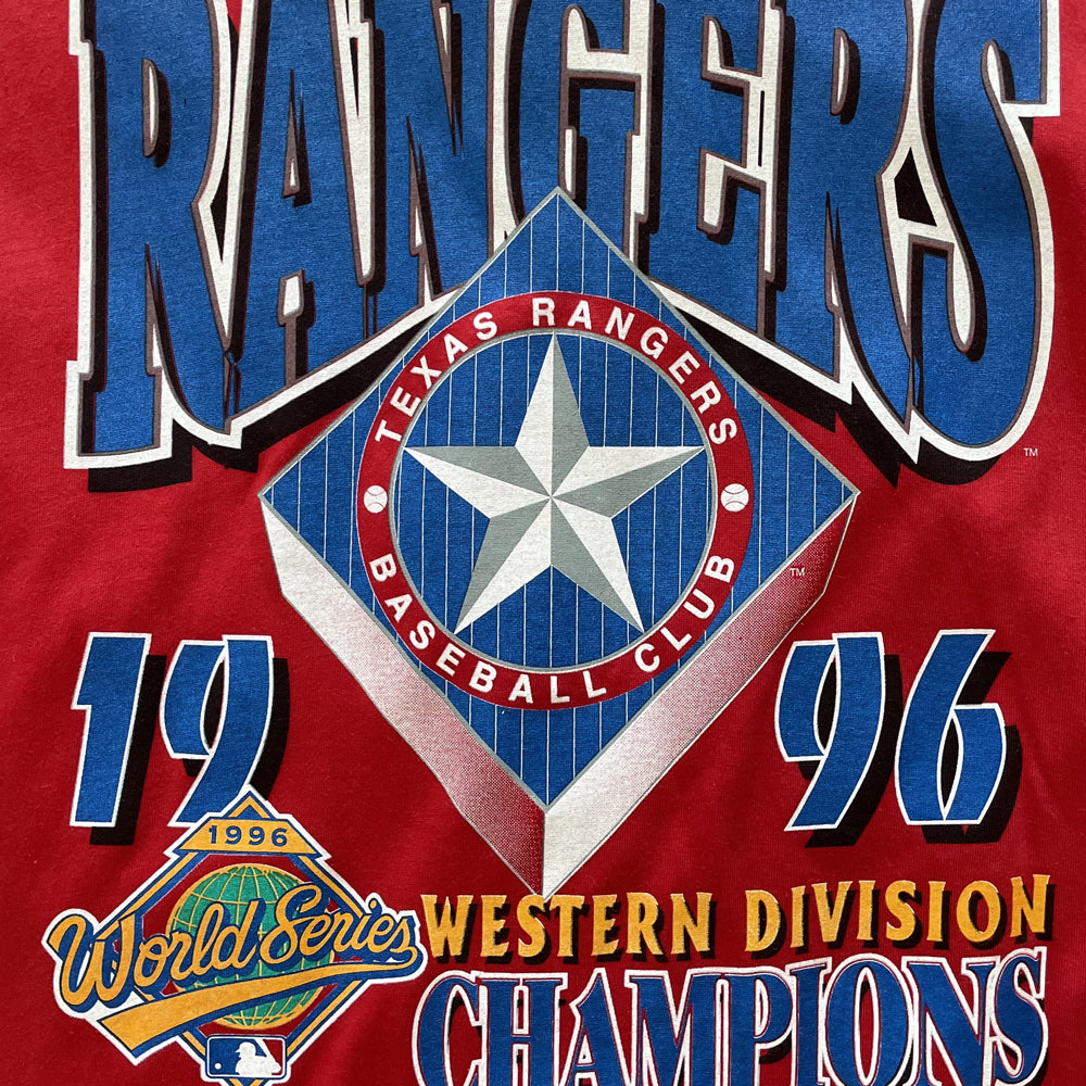 90s Single Stitch Texas Rangers Tee - Sz L