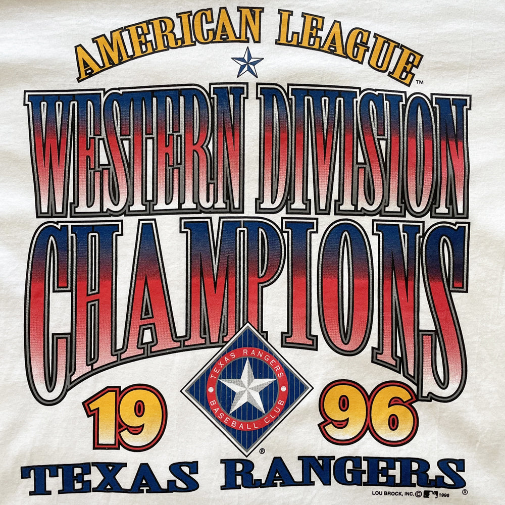 90s Single Stitch Texas Rangers Tee - Sz L