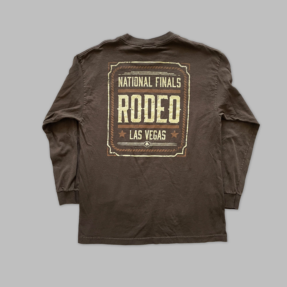 2000s Wrangler National Rodeo Finals Tee - Sz M