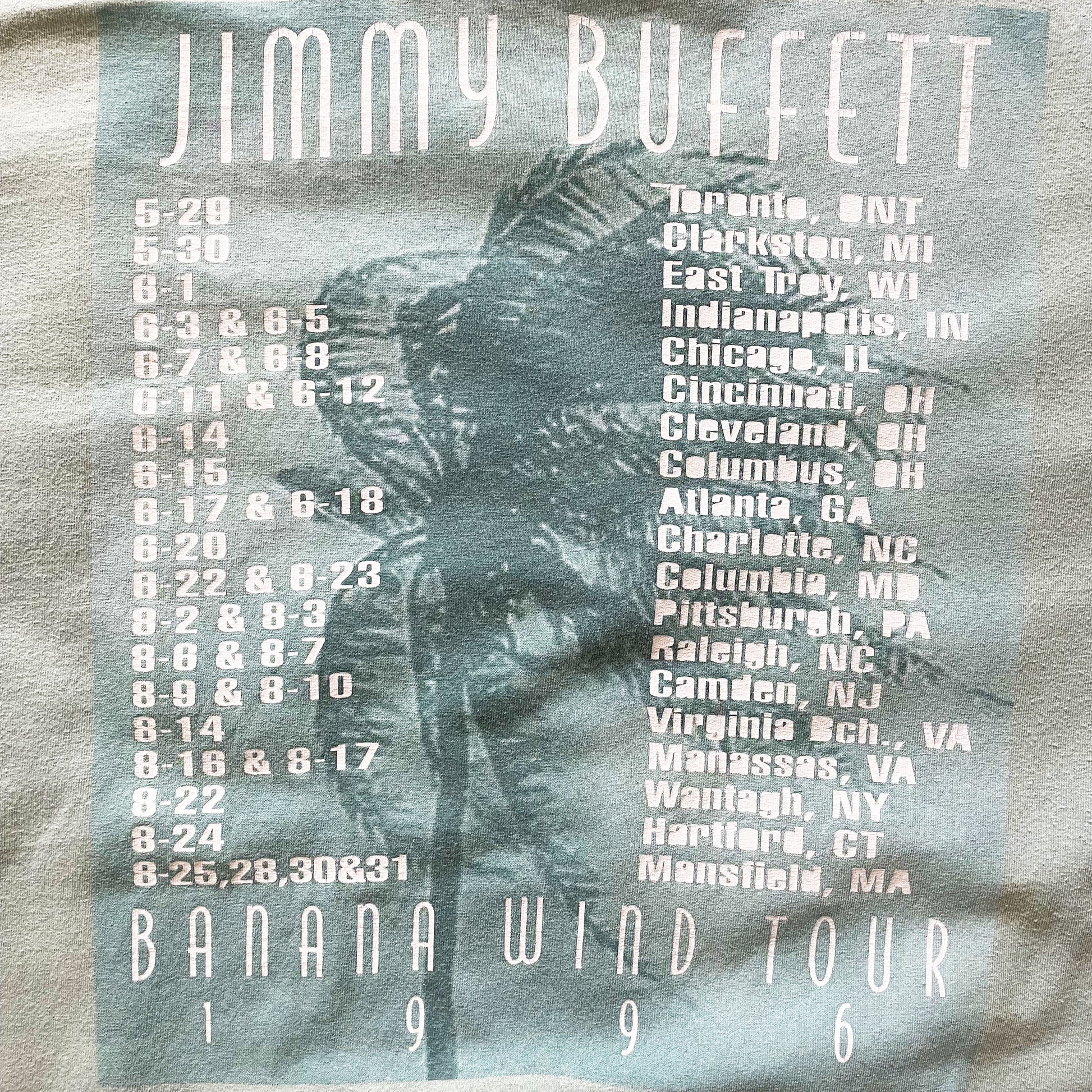 VINTAGE JIMMY BUFFET TEE - Sz XL