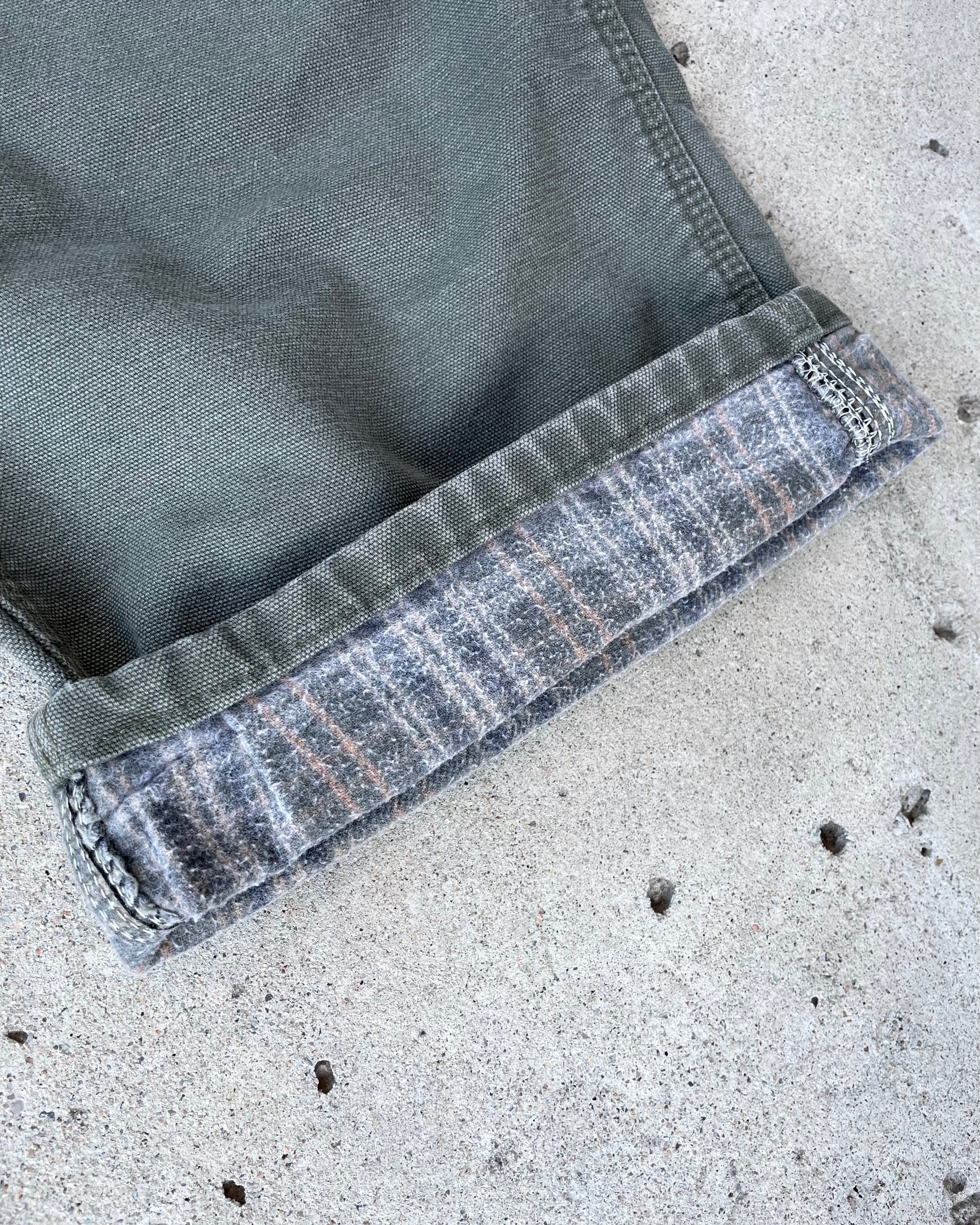 GREEN CARHARTT CARPENTER JEANS - Sz 36x30