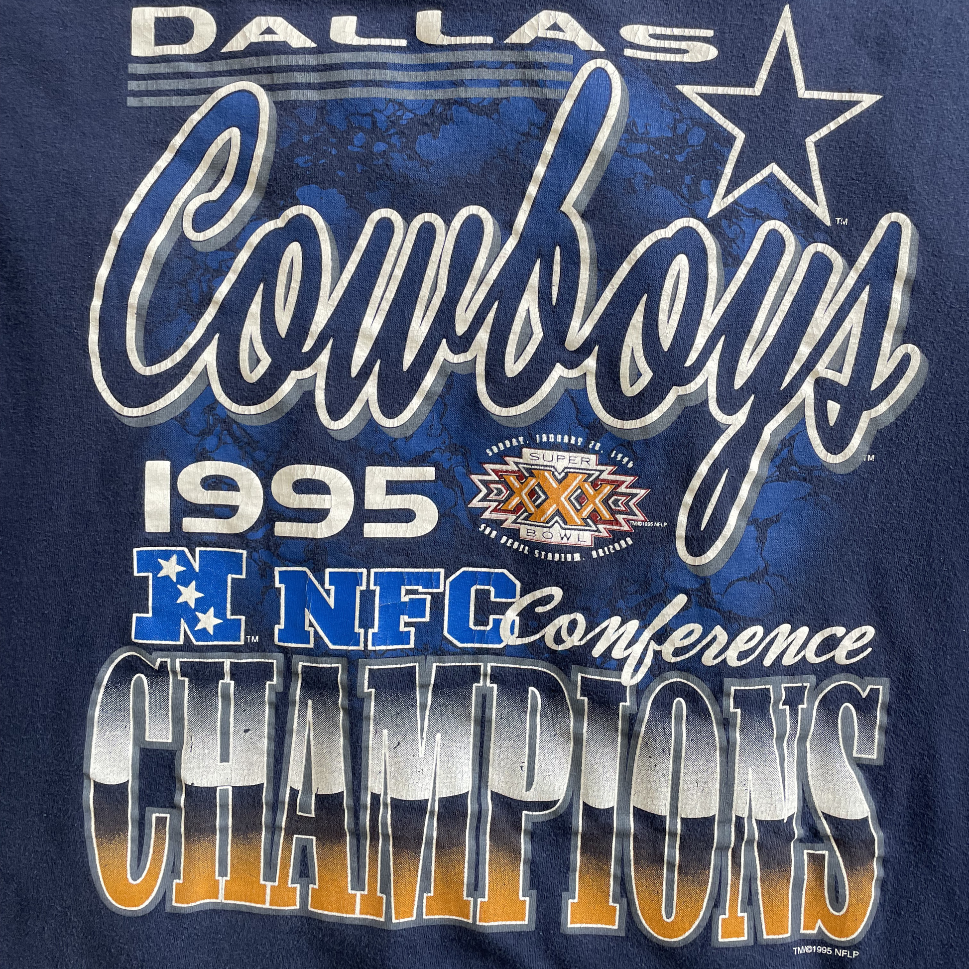 90s Dallas Cowboys Tee - Sz L