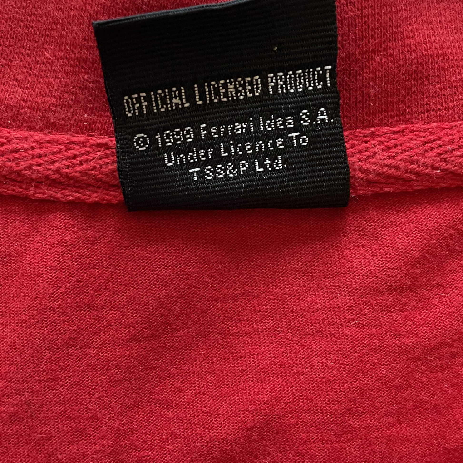 VINTAGE FERRARI TEE - Sz XL