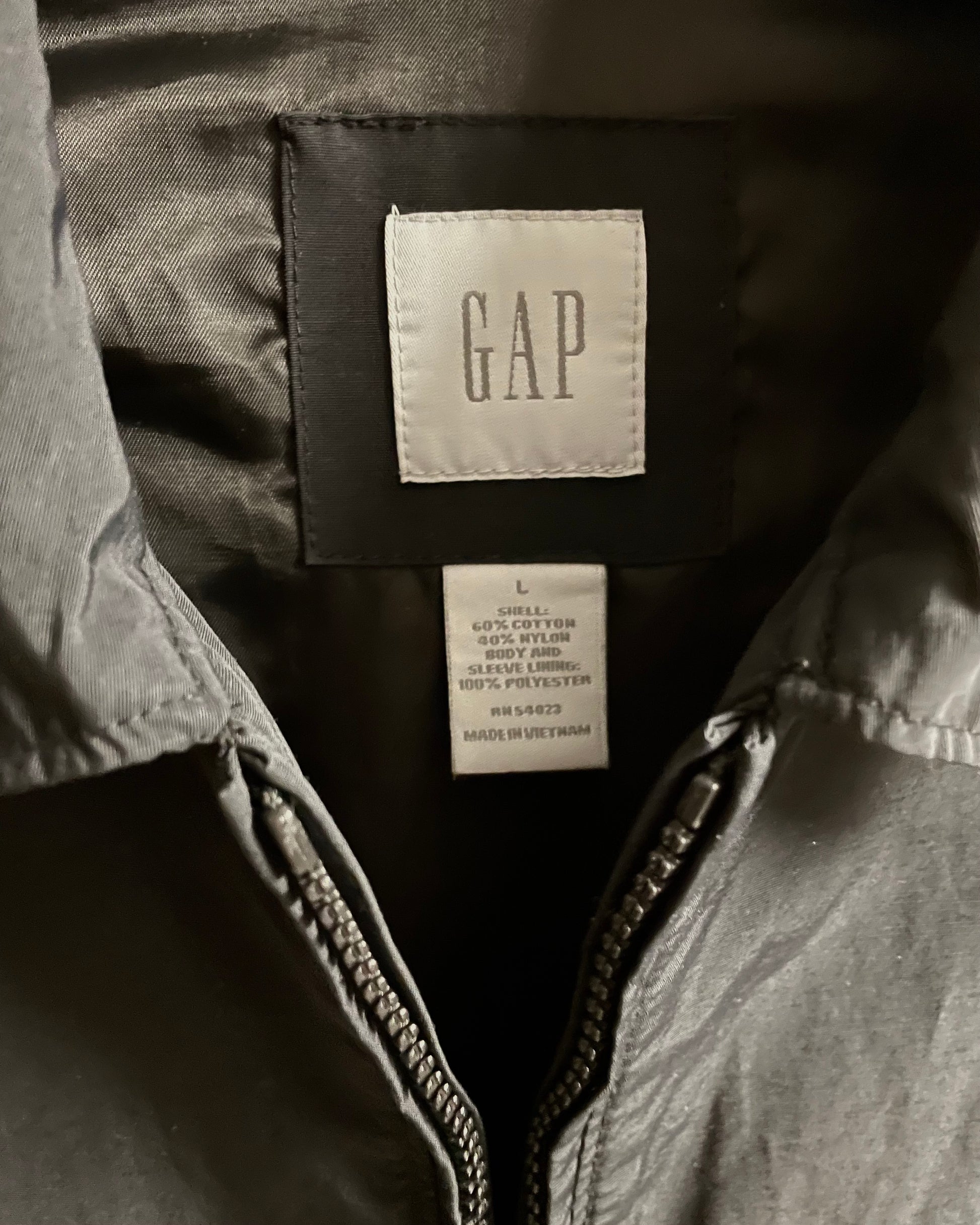 VINTAGE GAP NYLON JACKET - L