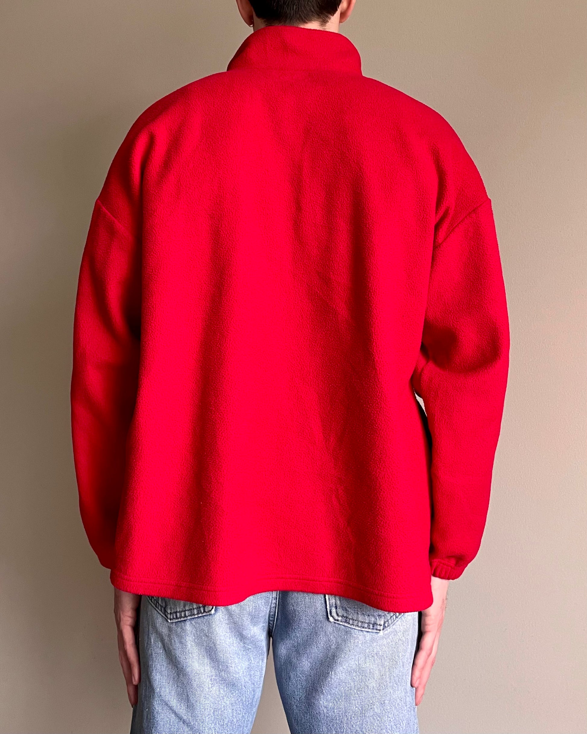 VINTAGE NIKE FLEECE JACKET - 2XL