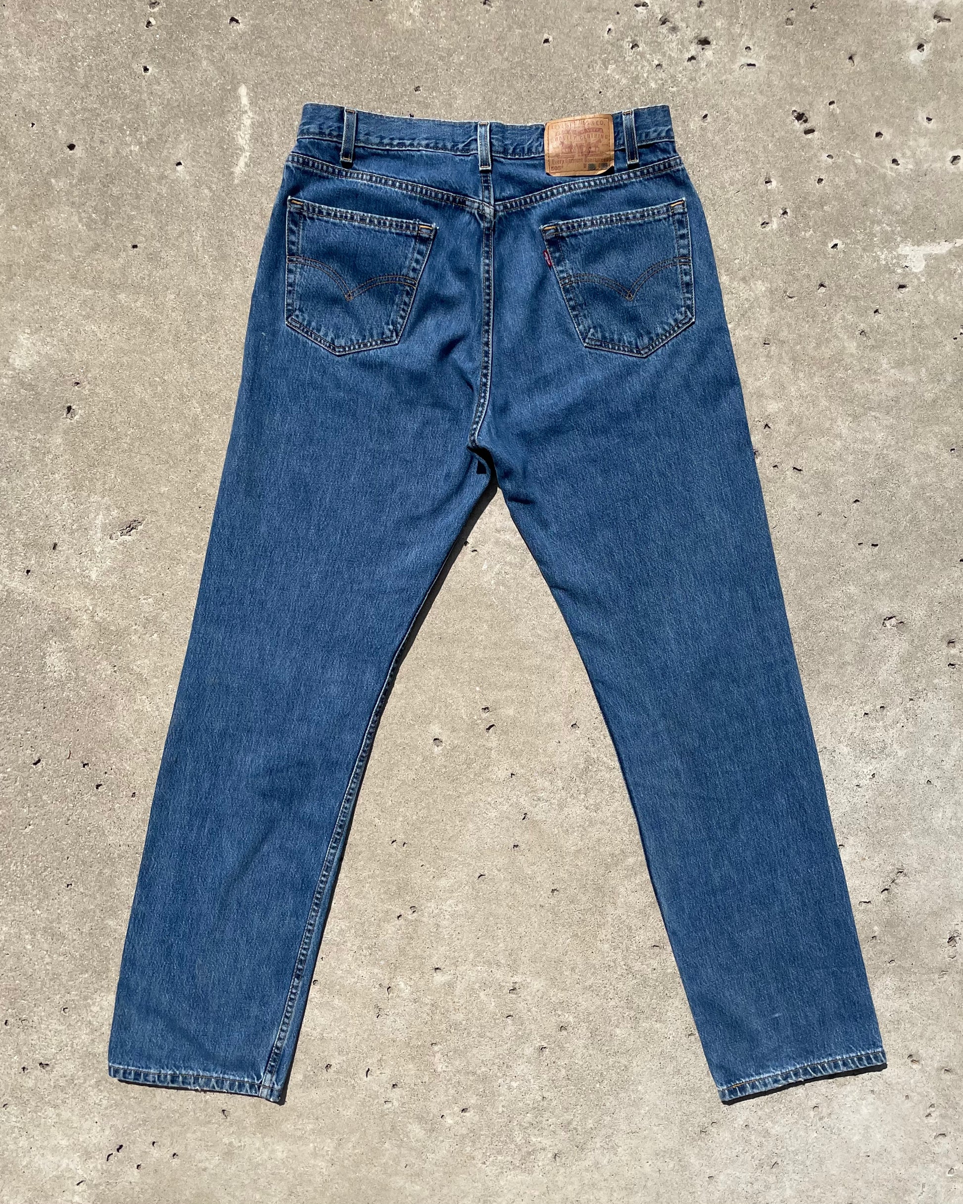 VINTAGE LEVI'S 505 DENIM - Sz 36x34
