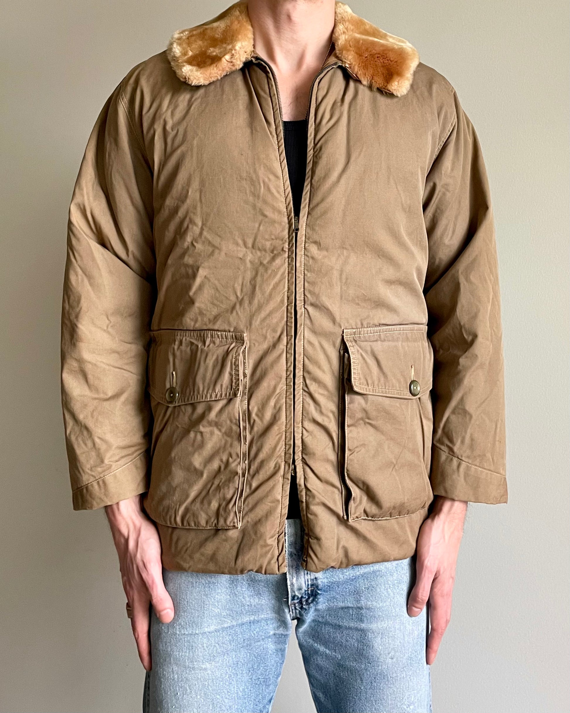 VINTAGE EDDIE BAUER DOWN JACKET - L