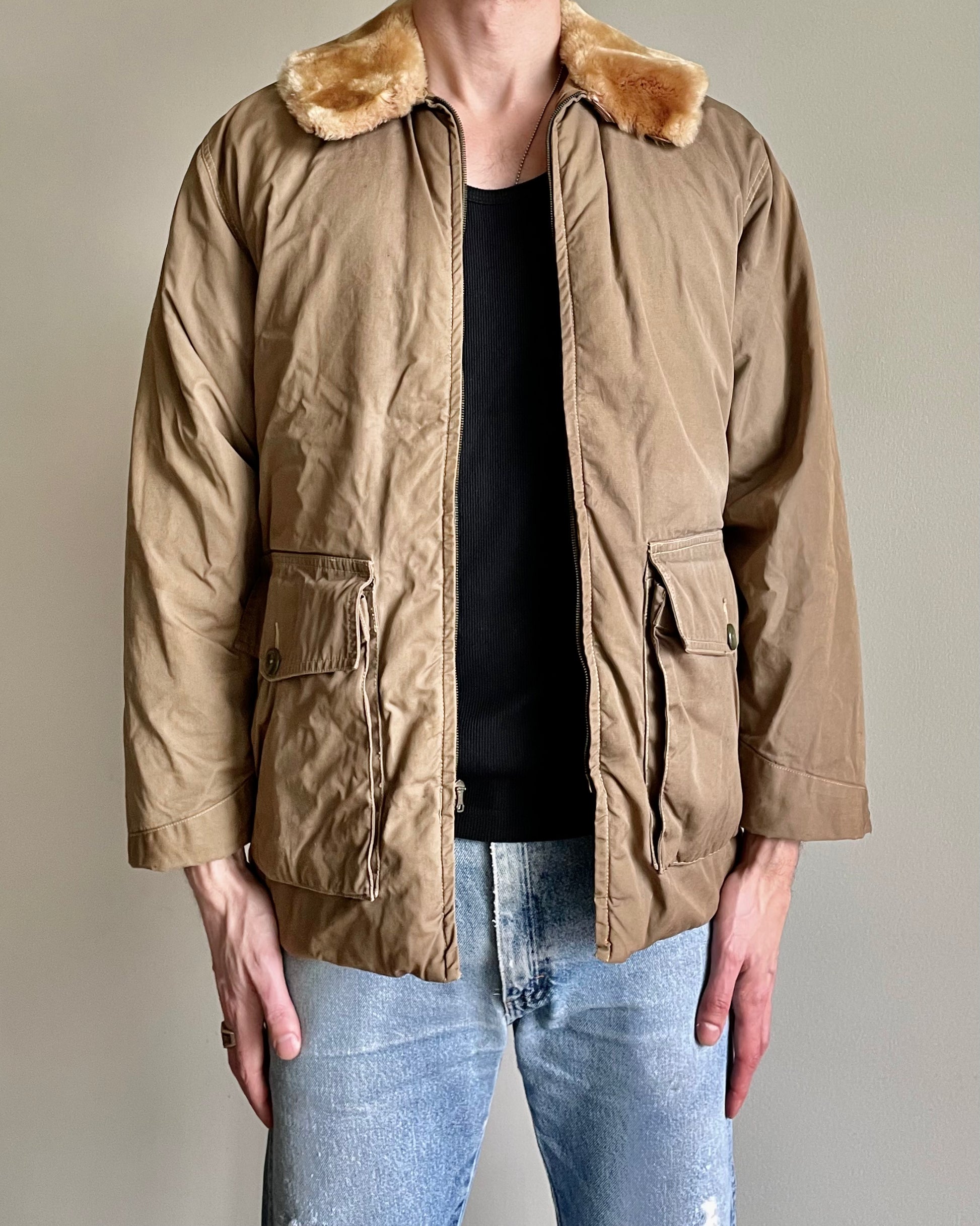 VINTAGE EDDIE BAUER DOWN JACKET - L