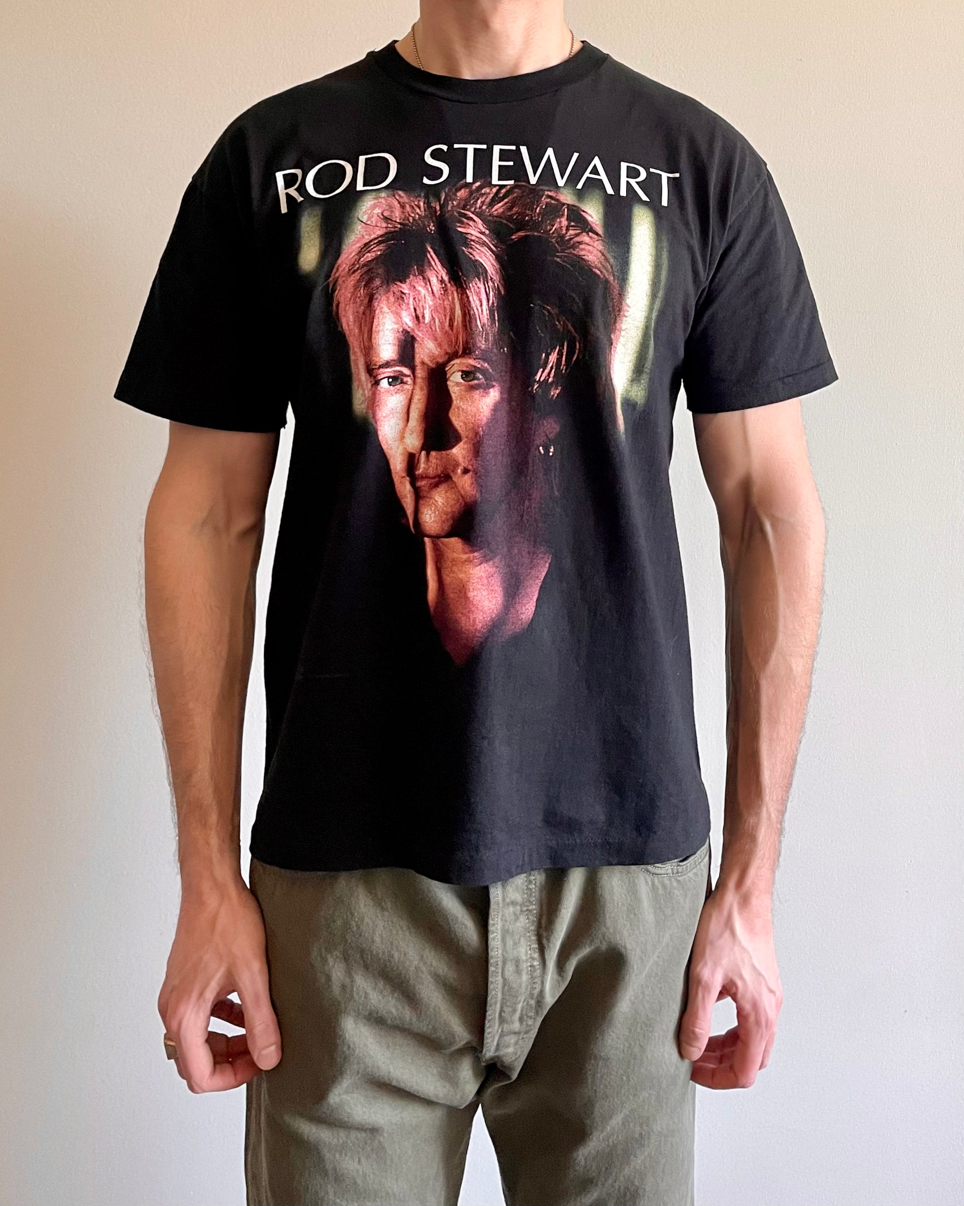 VINTAGE ROD STEWART 1994 TOUR TEE- SZ L