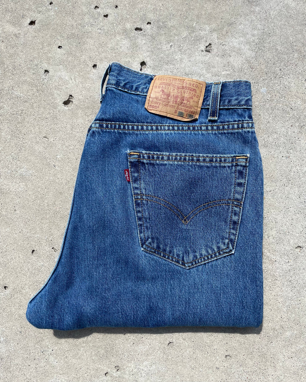 VINTAGE LEVI'S 505 DENIM - Sz 36x34