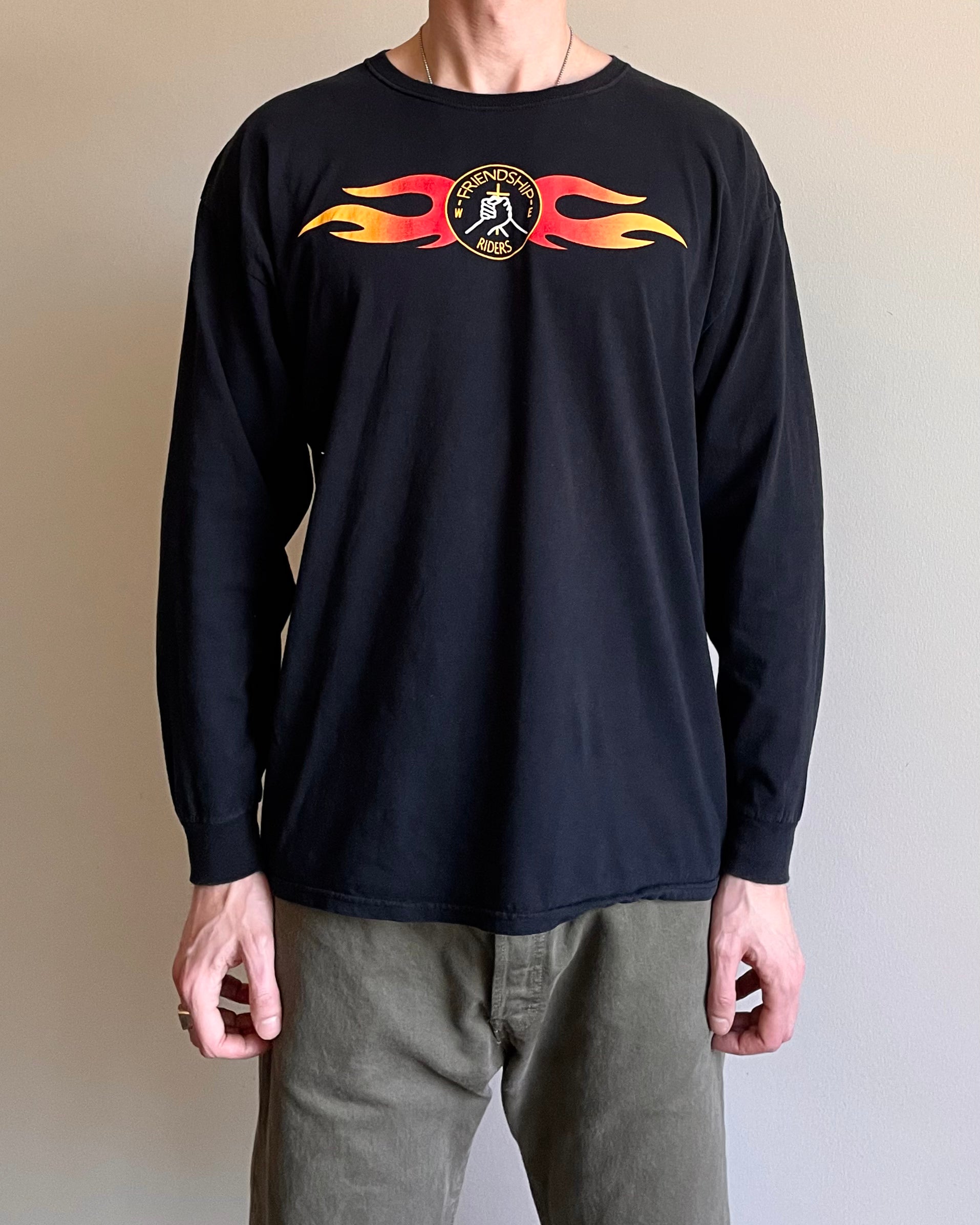 FRIENDSHIP RIDERS LONG SLEEVE TEE - Sz L