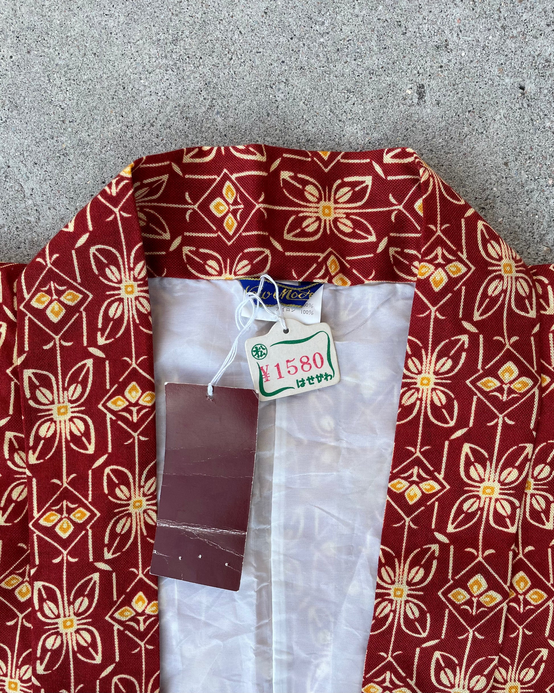 VINTAGE KIMONO SHIRT - Sz M-L