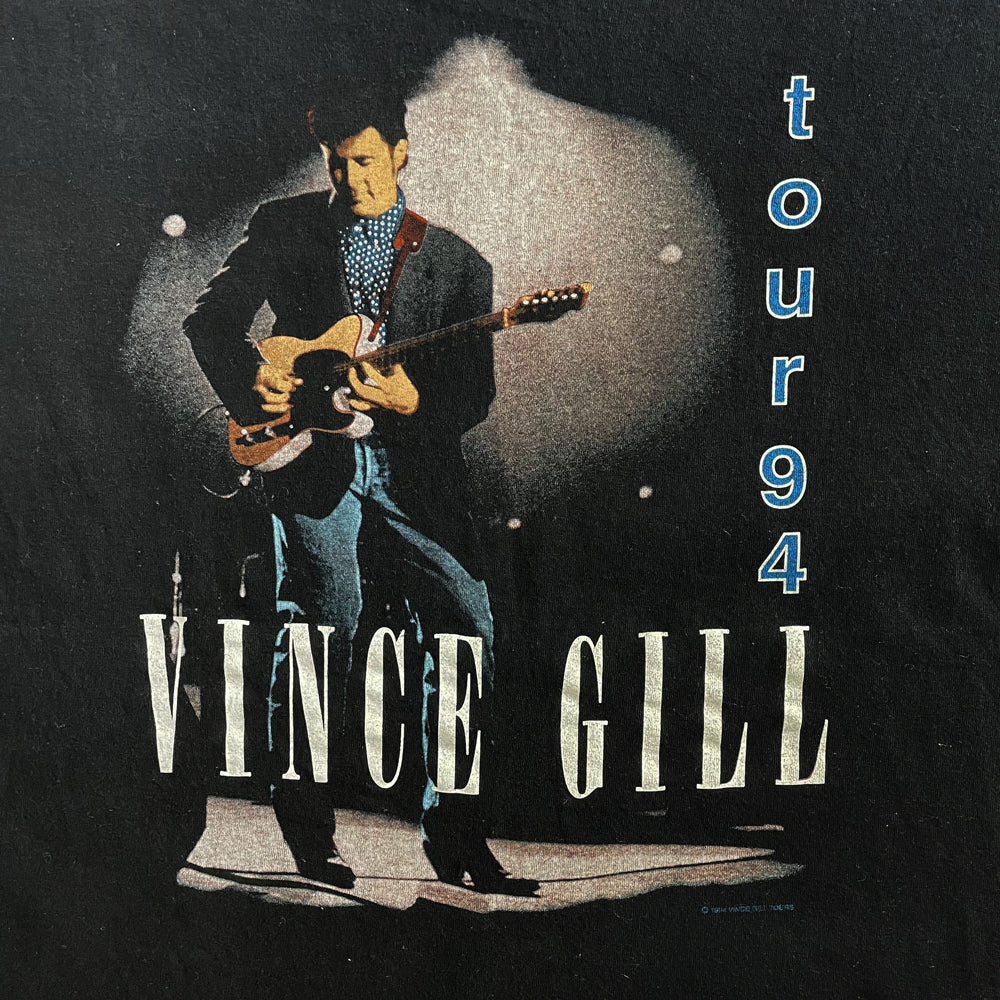 90s Vince Gill Tour Tee - Sz L