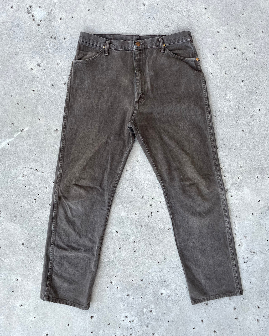 VINTAGE BROWN WRANGLER JEANS - Sz 36x34