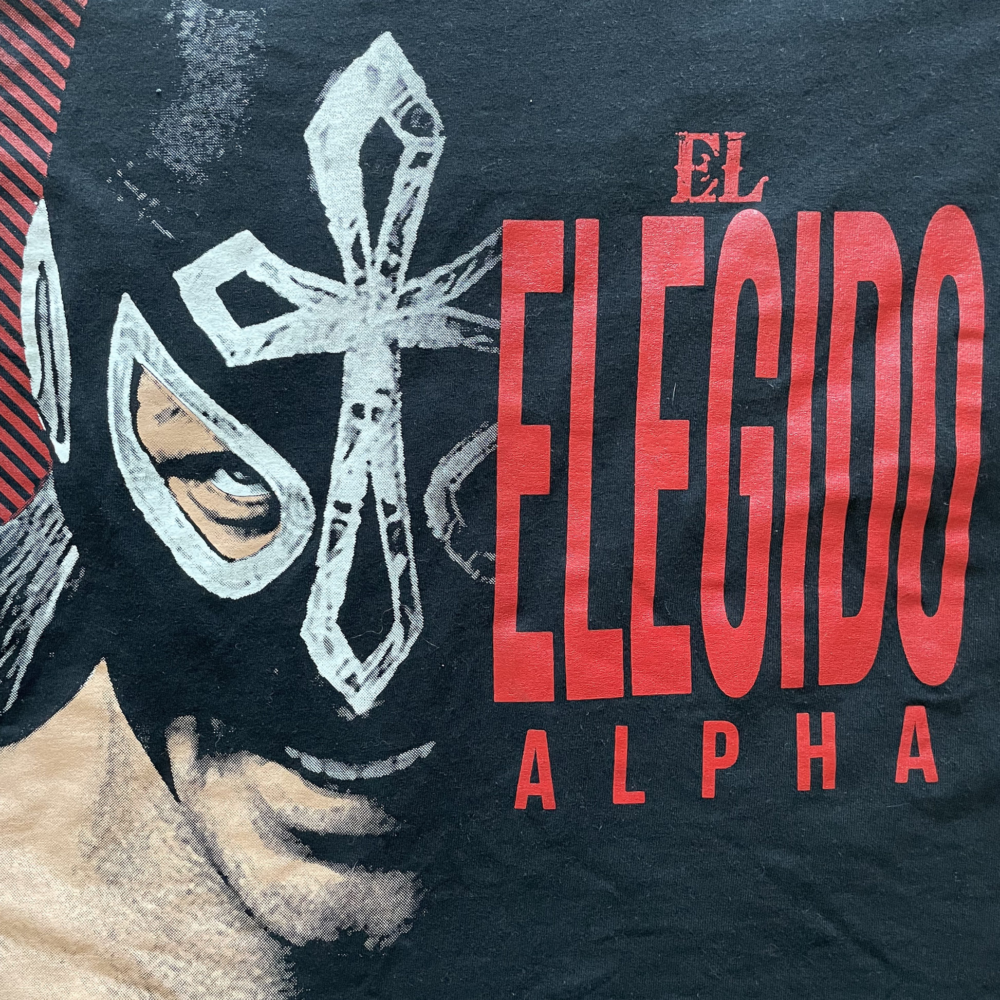 2000s El Elegido Wrestling Tee - Sz M